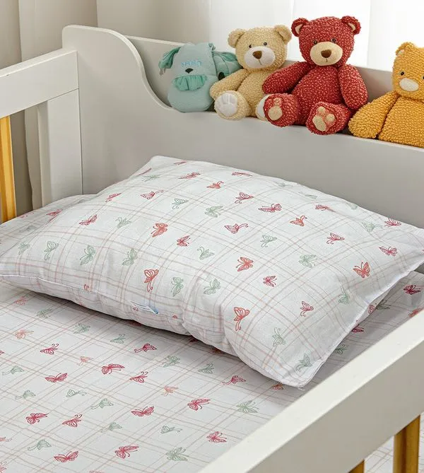Travesseiro de Espuma Estampado 40 x 28cm Alegria Borboletas