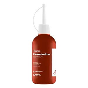 Farmaiodine Tópico Farmax 100ml