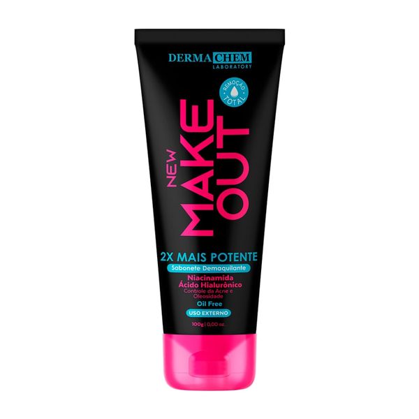 Kit c/4 Sabonete Dermachem Demaquilante New Make Out 100ml
