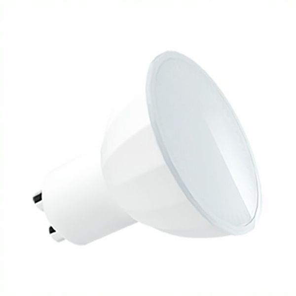 Lâmpada LED Dicroica MR16 GU10 7W Bivolt Luminatti Lâmpada de LED Dicroica MR16 7W GU10 525 Lúmens Luz Branca