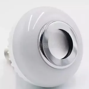 Lâmpada Led 12W E27 Rgb Colorida Com Caixa De Som
