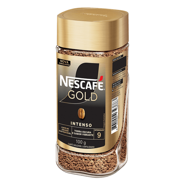 Café Solúvel Nescafé Gold Intenso Intensidade 9 100g