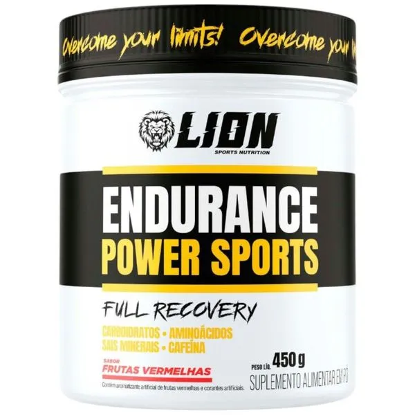 Endurance Power Lion Sports Frutas Vermelhas 450g (MP)