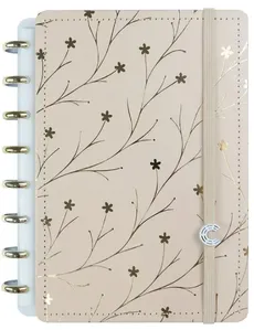 Caderno Inteligente A5 80 Folhas Miss Floral Giulia Benite