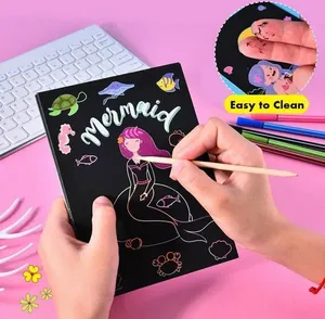Bloco Mágico Com Desenhos Folhas Pretas Diversos Modelos