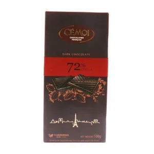 Chocolate 72% Cacau Cémoi 100g