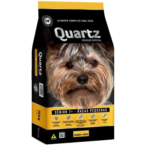 Ração Quartz Cão Sênior Raça Pequena 1kg (MP)