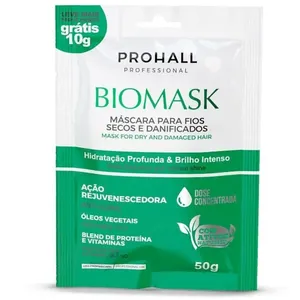 Sachê Máscara de Hidratação Prohall Biomask 50g