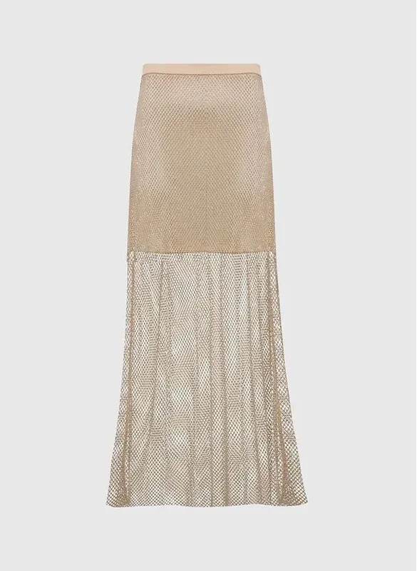 Saia Ester Shine Midi Bo.Bô Feminina M
