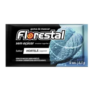 Chiclete Florestal Hortelã 8,5g CHICLE FLORESTAL 8,5G HORTELA