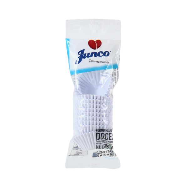 Forminha de Papel Junco Nº4 Branca com 100 Unidades