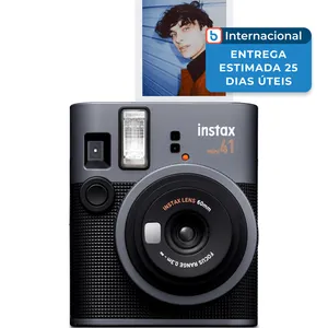 Câmera Fujifilm Instax Mini 41 Preto A-MBI