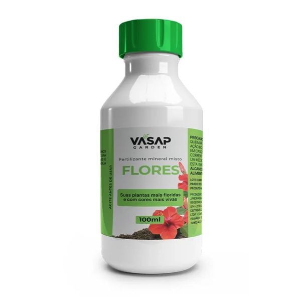 Fertilizante Mineral Vasap Misto Flores 100ml (MP)