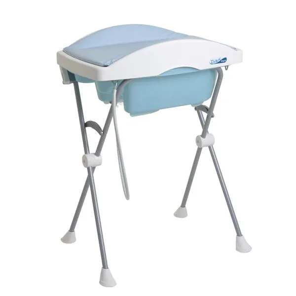 Banheira com Trocador e Suporte - Tchibum - Blue - Burigotto