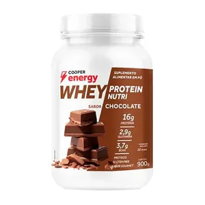Suplemento Alimentar Cooper Energy Whey Protein Nutri Sabor Chocolate 900g