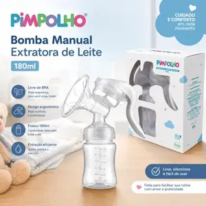 BOMBA PIMPOLHO MANUAL EXTRATORA LEITE MANUAL180ML - 301118
