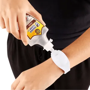 CM410 - Pulseira De Silicone Para Biossegurança Pauher Clean Cor: Branco