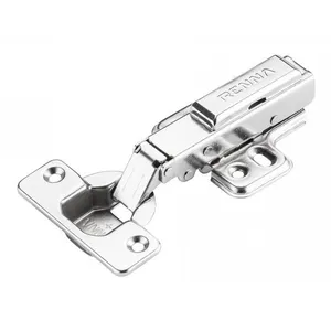 Dobradiça Click Com Pistão Curva - - Renna Dobra Click Com Pistão Curva - - Renna