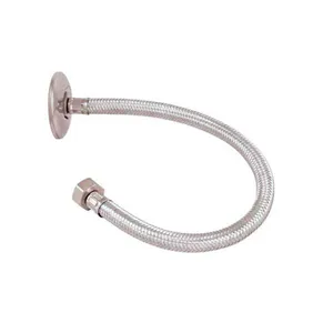 Flexível de inox para tanque 1/2" AP 30cm cromado Forusi