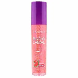 Brilho Labial Zanphy Roll On Melancia Com Glitter 6ml