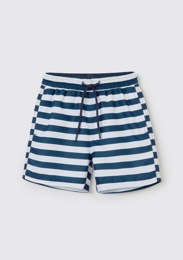 Shorts Infantil Menino Estampado - Azul 012