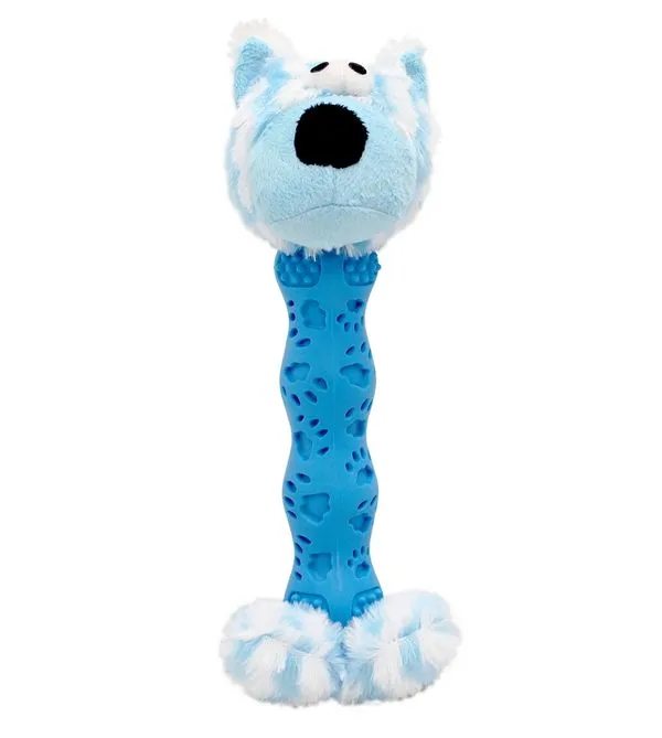 Cachorro Salsicha Soft Hércules Azul Azul
