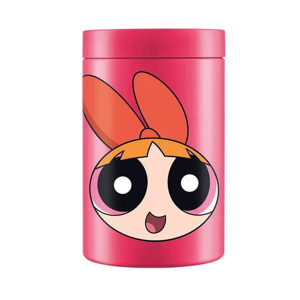 Pote Organizador 1,5 Litros Florzinha Meninas Super Poderosas Plástico Rosa 9807 - Bandeirante