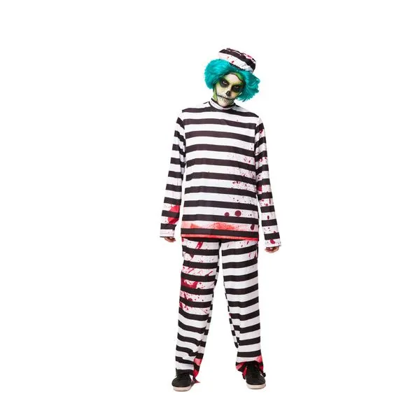 Fantasia Adulto Loco Loco Halloween Super Festas Tamanho G (MP)
