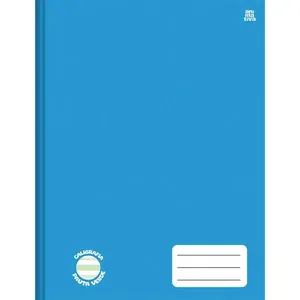 Caderno Caligrafia Brochura Azul 48 Folhas 10988 - Animativa