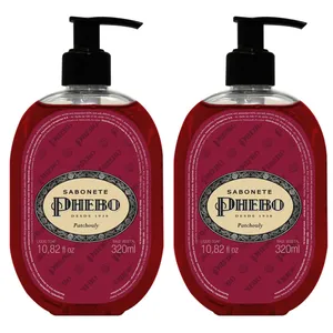 Kit com 2 Unidades de Sabonete Líquido Patchouly 320ml Phebo
