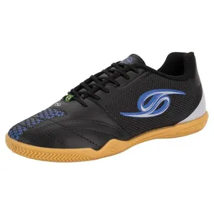Chuteira Futsal Iron Dalponte 1070 PRETO/AZUL 39