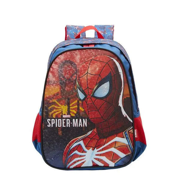Mochila de Costas Infantil Poliéster Spider-Man 13352 - Xeryus