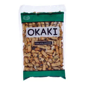 Salgadinho de Arroz Torrado Okaki Com Alga Marinha 200g