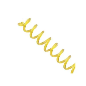 Espiral Encadernação Amarelo Transparente 14mm 85F 100Un