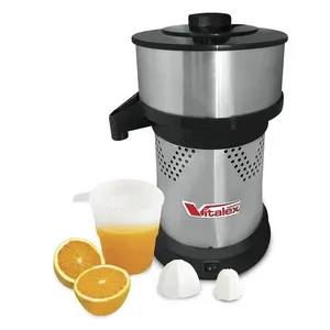 Espremedor de Laranja e Suco ESPI-I Inox Bivolt 110V-220V 200W com Jarra Peneira e Duas Castanhas Vitalex Espremedor de Laranja e Suco ESPI-I Inox Bivolt 110V-220V 200W com Jarra e Castanhas Vitalex