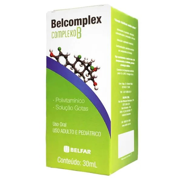 Belcomplex Gotas 30ml Belfar 1 Frasco