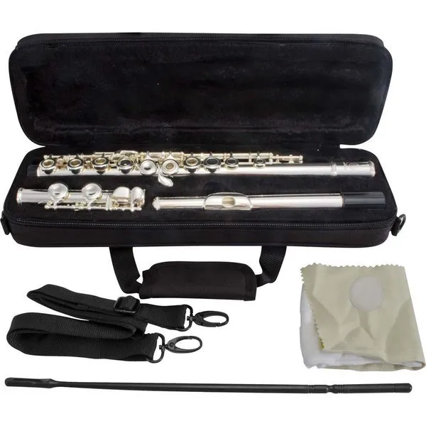 Flauta Transversal C Harmonics Hfl-5237s Prata