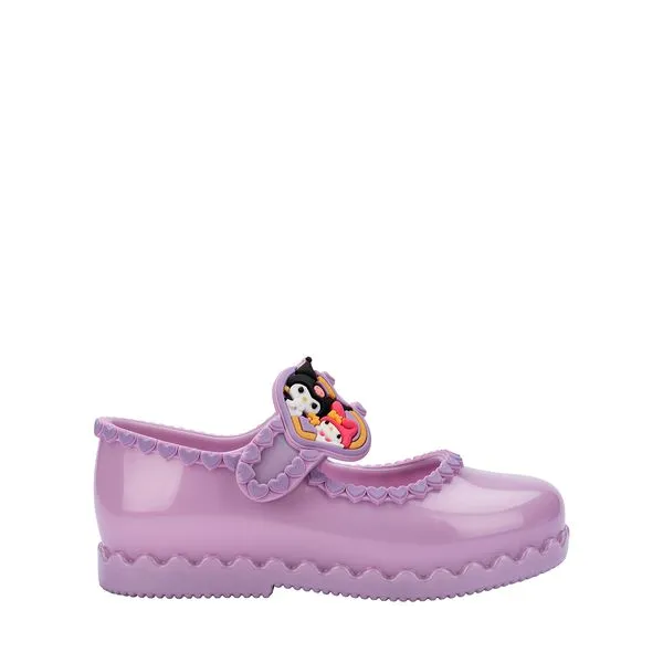 Mini Melissa Hip Ballerina + Hello Kitty And Friends Baby Lilás Perolado 37993-19