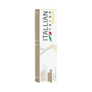 Coloração Itallian Color Premium 7.34 Louro Dourado Cobre 60g Tint Itallian 60g 7.34 Louro Dou.Cobre