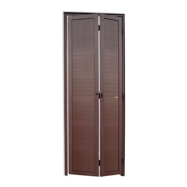 Porta Alumínio Camarão Lambril E.L25 Marrom Corten 60 Brimak