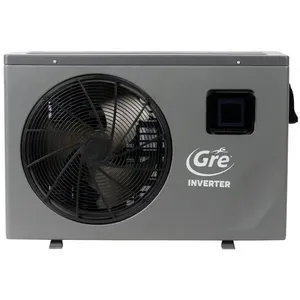 Bomba Trocador De Calor Gre 7 Inverter 23800 Btu Piscina Até 35.000 Litros Gre 220V