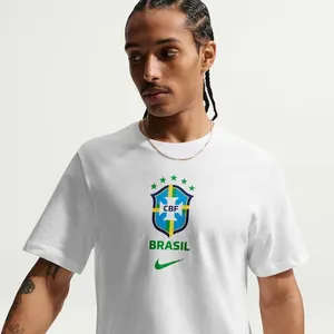 Camiseta do Brasil Nike Crest Masculina