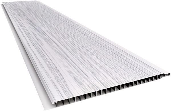Forro PVC Plasbil Relevo Rústico MontBlanc 10mm 20cm 4m