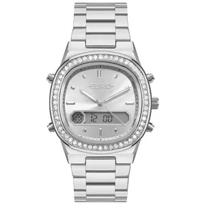 Relógio Euro Feminino Fashion Fit Sporty Prata - EUBJ3890ABB/4K Relógio Euro Feminino Ff Sporty Prata - EUBJ3890ABB/4K