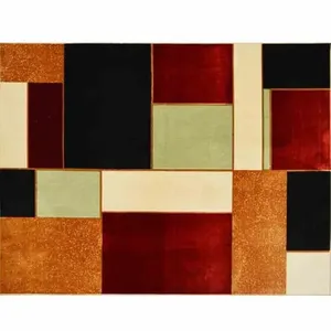 Tapete Moderno Marbella Elite Retângulos com 0,50x0,90 Metros - 083219 - RAYZA