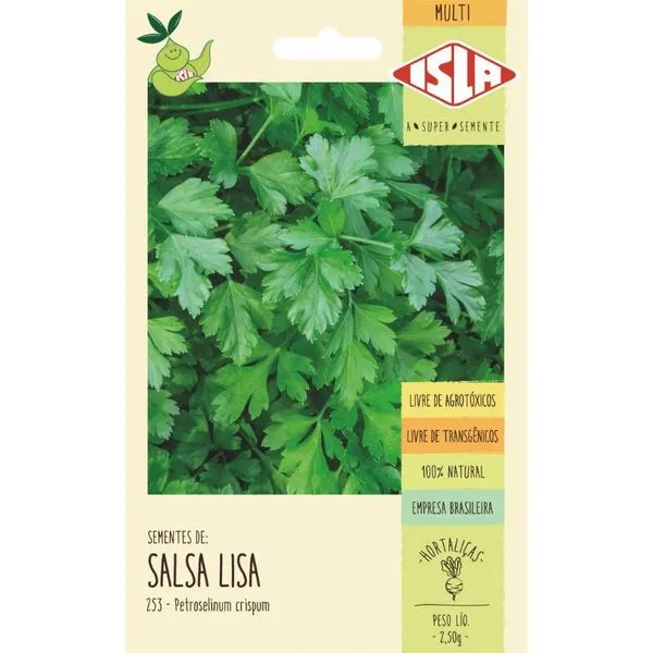 Semente de Salsa Lisa Isla SEMENTE SALSA LISA ISLA