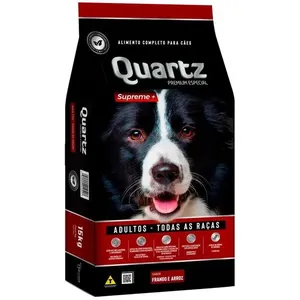 Ração Quartz Cão Adulto Premium Supreme Todas As Raças 15kg (MP)
