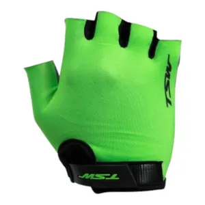 Luva MTB Ciclista JPP TSW DM Verde E Cinza Kids (MP)