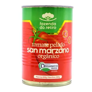 Tomate Pelado San Marzano Orgânico Fazenda do Retiro 240g