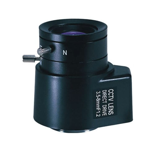 Lente Auto Iris Varifocal de 3.5 mm a 8 mm, para câmeras profissionais. Montagem CS. Abertura 1.2.-20664-20664-20664